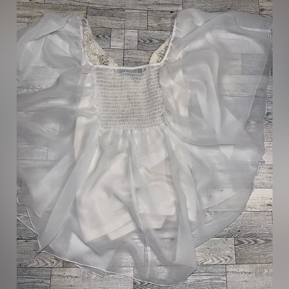 White Boho top - Picture 2 of 3